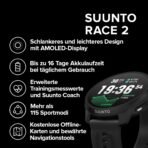 SUUNTO Race 2 GPS-Sportuhr, 1,5-Zoll AMOLED, 115+ Sportmodi – Bild 2