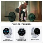 Garmin Fenix 8 43 mm GPS-Multisport-Smartwatch, Steinweiß/Silber – Bild 7