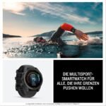 Garmin Fenix E 47 mm GPS-Multisport-Smartwatch, Schwarz/Schiefergrau – Bild 12