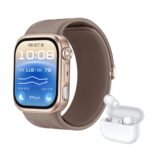 HUAWEI Watch D3 Smartwatch Mokka-Gold + FreeBuds SE 4 Weiß