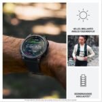 Garmin Fenix E 47 mm GPS-Multisport-Smartwatch, Schwarz/Schiefergrau – Bild 5
