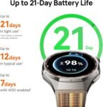 HUAWEI Watch GT 6 Pro GPS-Smartwatch 46 mm, AMOLED, bis 21 Tage Akku, EKG, 100+ Sportmodi – Bild 5