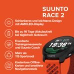 SUUNTO Race 2 GPS-Sportuhr, 1,5-Zoll AMOLED, 115+ Sportmodi – Bild 2