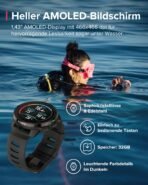 SUUNTO Ocean GPS-Multisportuhr & Tauchcomputer, 100 m wasserdicht – Bild 2