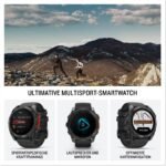 Garmin Fenix 8 47 mm GPS-Multisport-Smartwatch, Schwarz/Schiefergrau – Bild 4