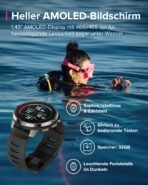 SUUNTO Ocean GPS-Multisportuhr & Tauchcomputer, 100 m wasserdicht – Bild 2