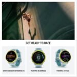 Garmin Forerunner 570 47 mm GPS-Lauf- & Triathlon-Smartwatch, AMOLED, Gelb/Weiß – Bild 7