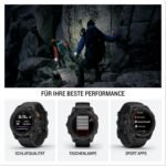 Garmin Fenix 7 Pro Solar 47 mm GPS-Multisport-Smartwatch, Schwarz – Bild 5